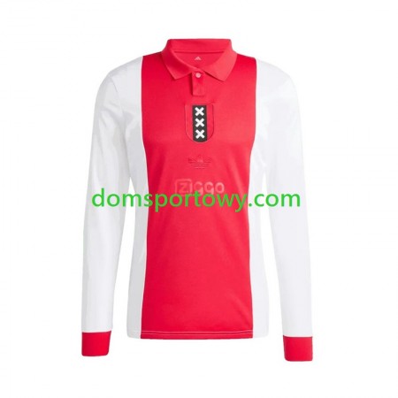 Koszulka Ajax Amsterdam Anniversary Domowe Koszulki Piłkarskie 2024-2025 Długi Rękaw